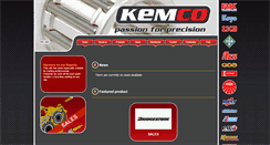 Desktop Screenshot of kemco.be